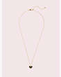 Kate Spade,heritage spade enamel heart mini pendant,necklaces,