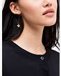 Kate Spade,legacy logo spade flower linear earrings,