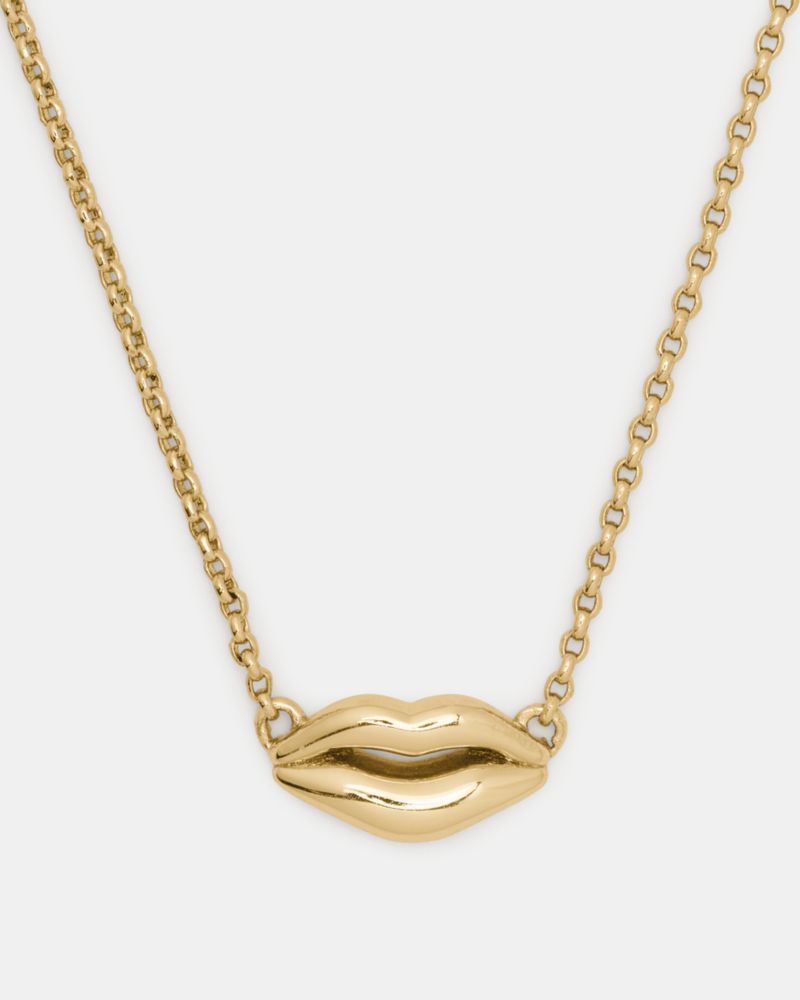 Kate Spade,Lip Mini Pendant,