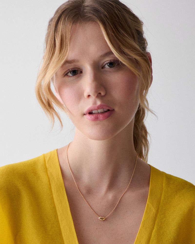 Kate Spade,Lip Mini Pendant,