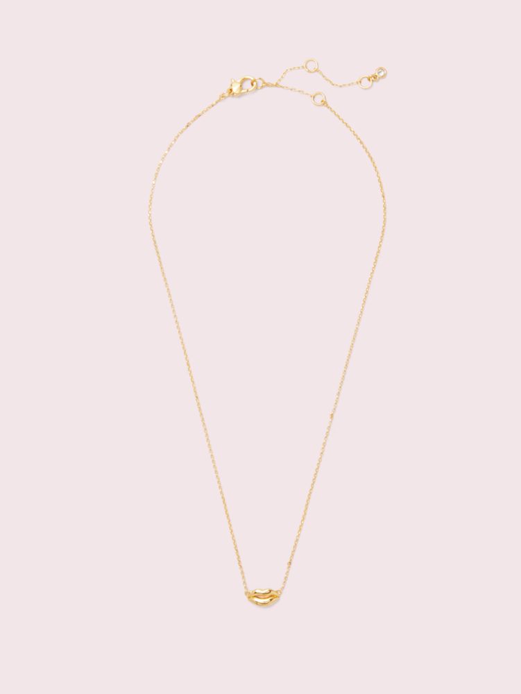 Kate Spade,Lip Mini Pendant,