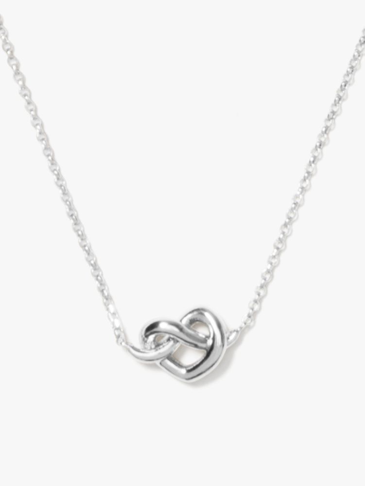 Kate Spade,loves me knot mini pendant,necklaces,