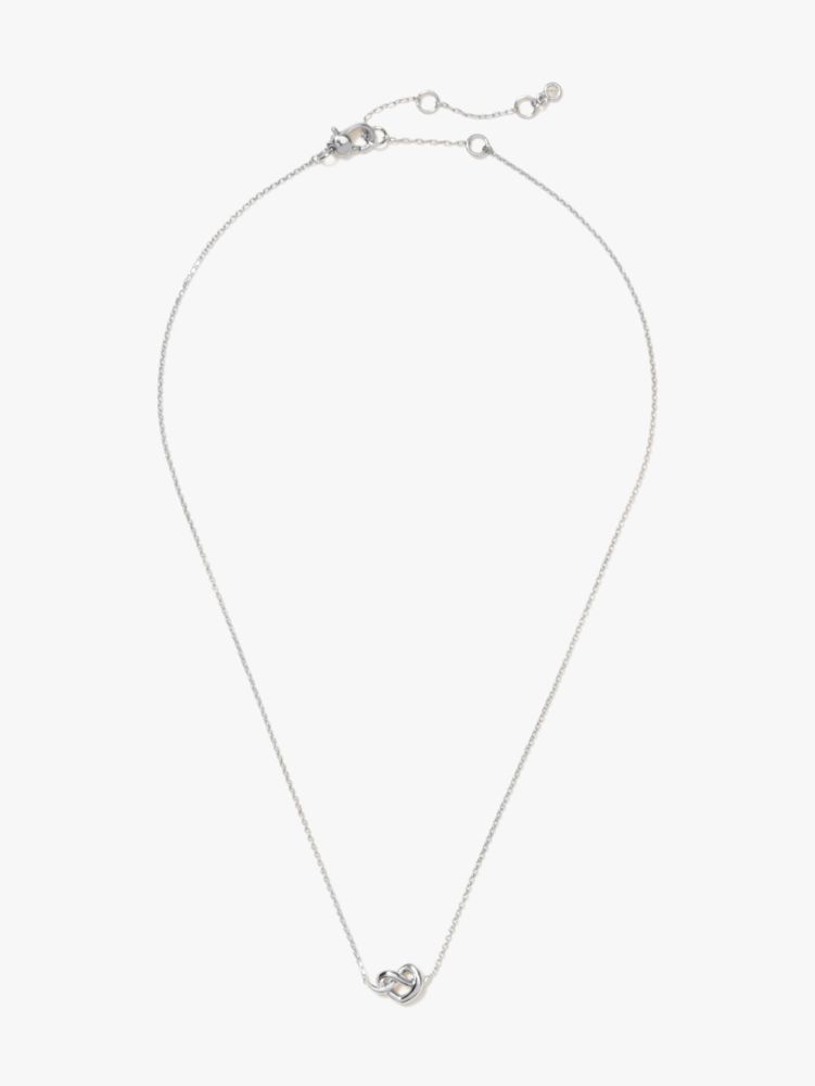 Kate Spade,loves me knot mini pendant,necklaces,