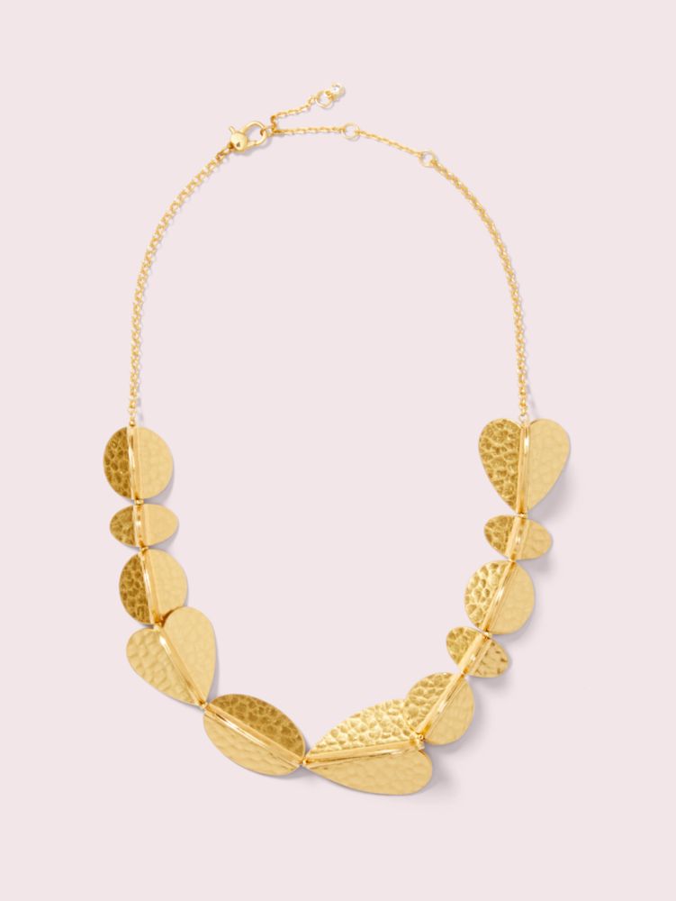 Kate Spade,Metal Petal Necklace,