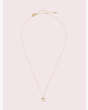 Kate Spade,pearlette mini pendant,necklaces,White