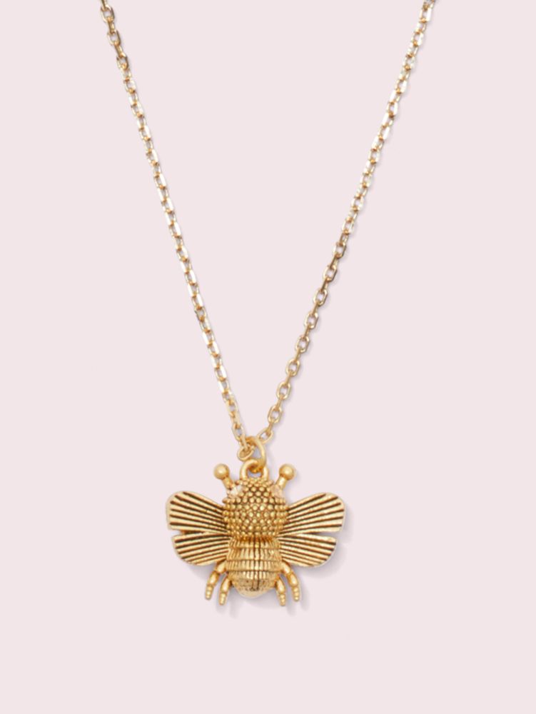 Kate Spade,all abuzz bee mini pendant,