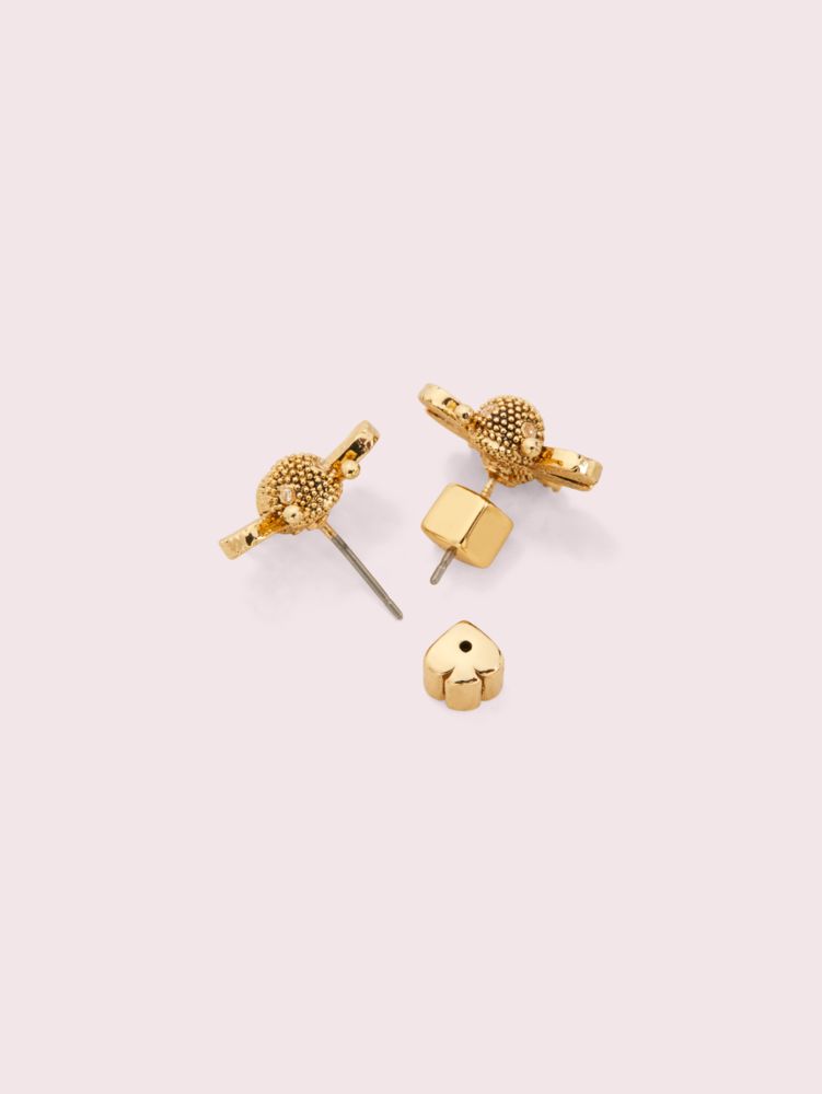 Kate Spade,all abuzz bee studs,