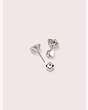 Kate Spade,that sparkle round earrings,earrings,White Patina