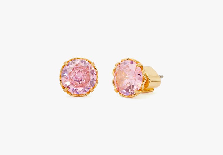 Kate Spade,that sparkle round earrings,earrings,Pink