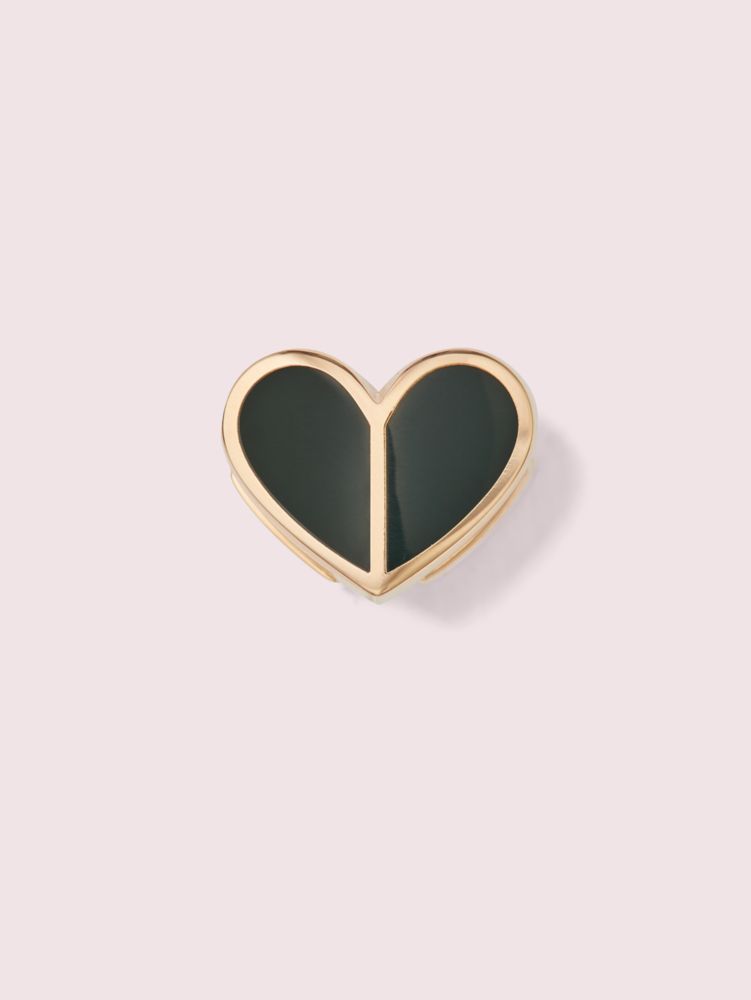 Kate Spade,Unlock Your Heart Enamel Spade,