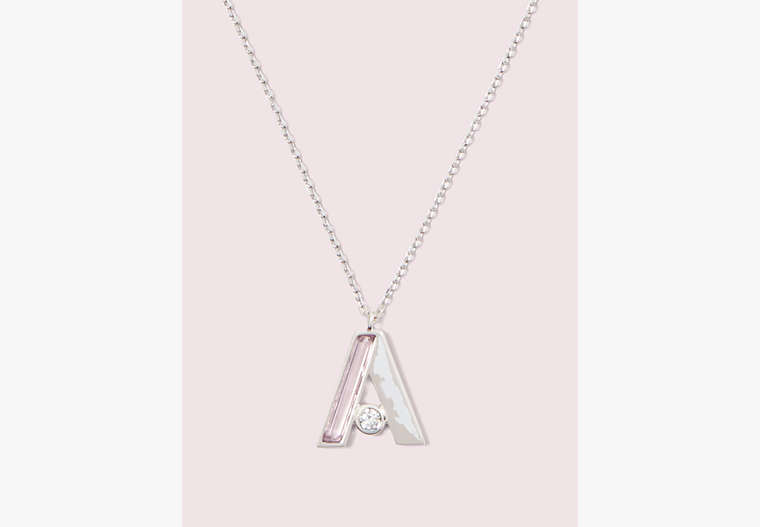Kate Spade,truly yours a pendant,Palladium