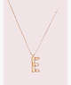 Kate Spade,truly yours e pendant,Rose Gold Multi