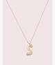 Kate Spade,truly yours s pendant,Rose Gold Multi
