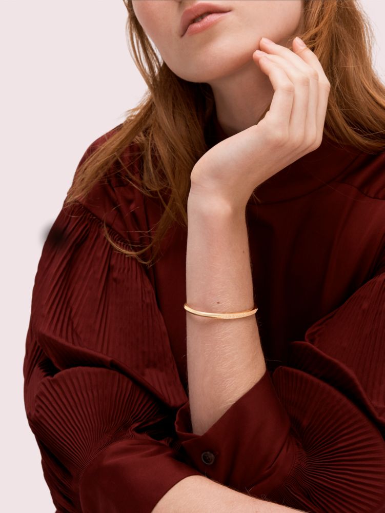 Kate Spade,raise the bar pavé cuff,