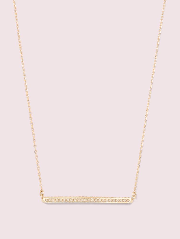 Kate Spade,Raise The Bar Pavé Pendant,