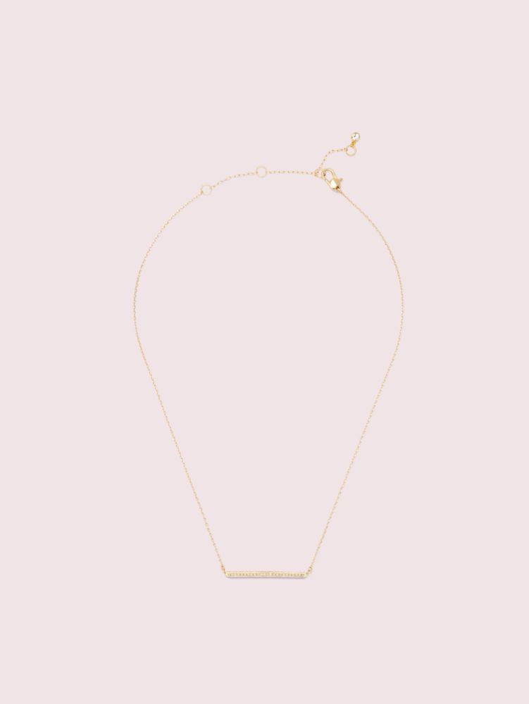 Kate Spade,Raise The Bar Pavé Pendant,
