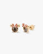Kate Spade,kate spade new york for minnie mouse stone studs,Gold Multi