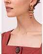 Kate Spade,geo gems statement earrings,
