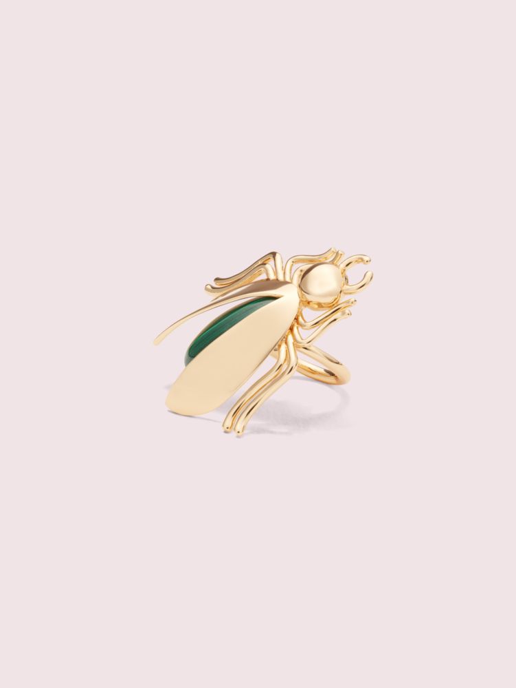 Kate Spade,Future Heirloom Stone Bug Ring,