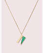 Kate Spade,truly yours n pendant,Gold Multi