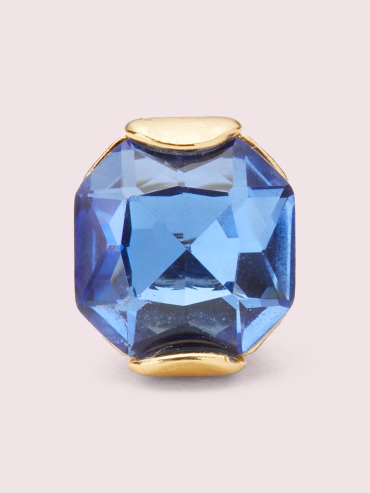 Kate Spade,bright ideas pavé halo studs,earrings,Sapphire