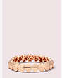 Kate Spade,heritage spade heart stretch bracelet,bracelets,Rose Gold