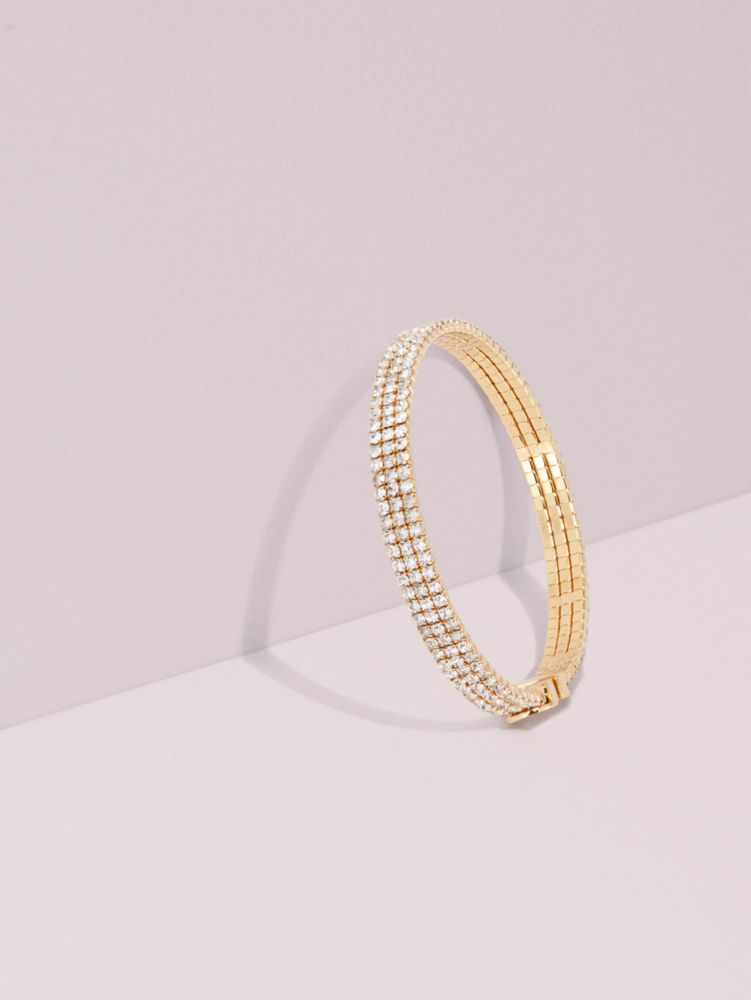 Brilliant Statements Thin Bracelet, GOLD, ProductTile