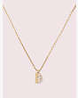 Kate Spade,truly yours d mini pendant,