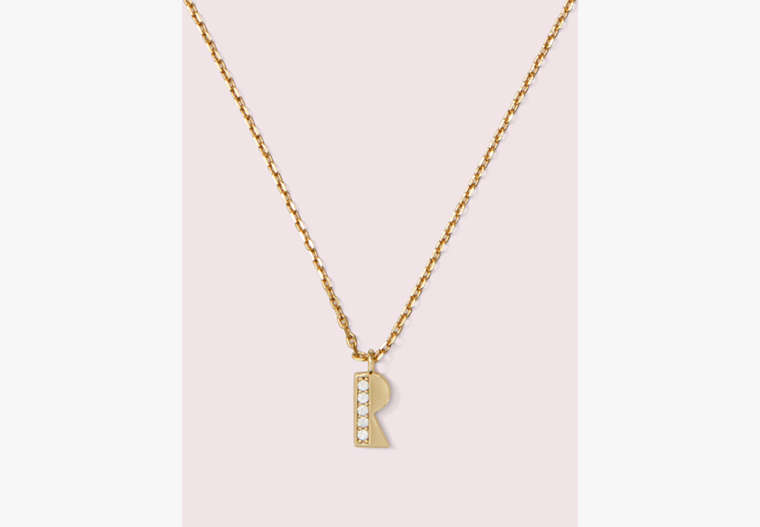 Kate Spade,truly yours r mini pendant,