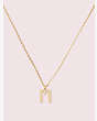 Kate Spade,truly yours m mini pendant,