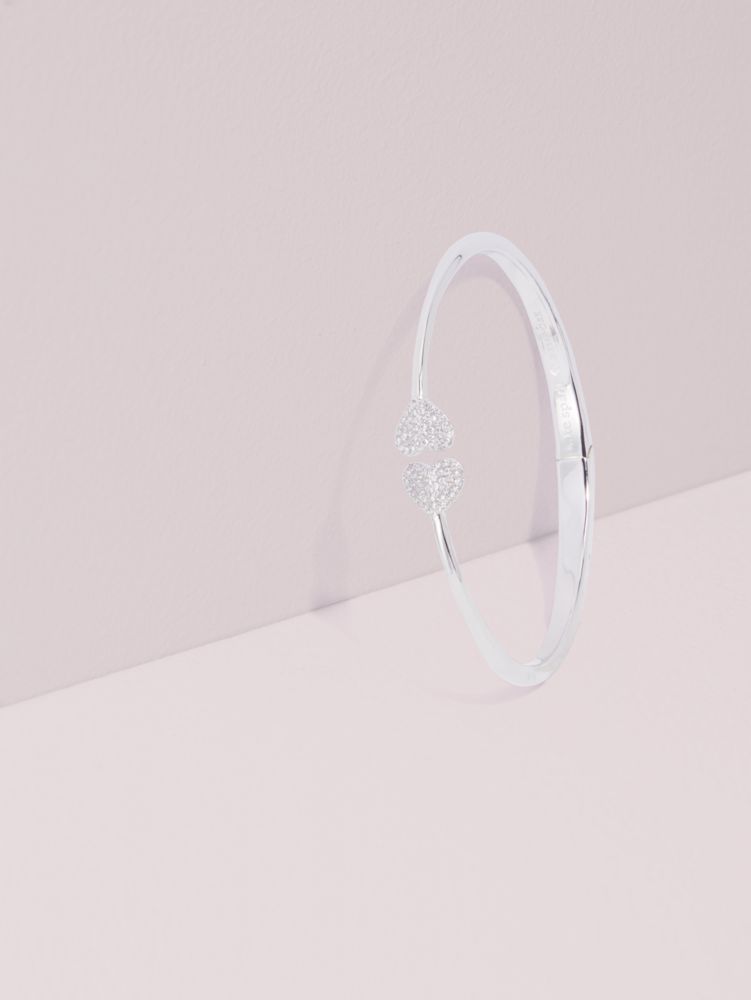 Heart To Heart Open Hinged Cuff, CLASSIC SADDLE, ProductTile