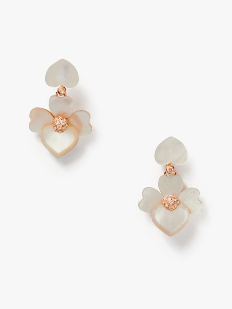 Precious Pansy Drop Earrings Kate Spade New York