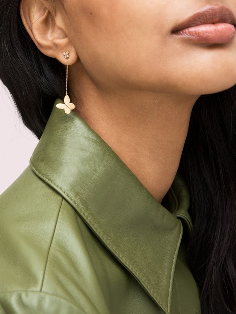 In A Flutter Drop Earrings, , Product