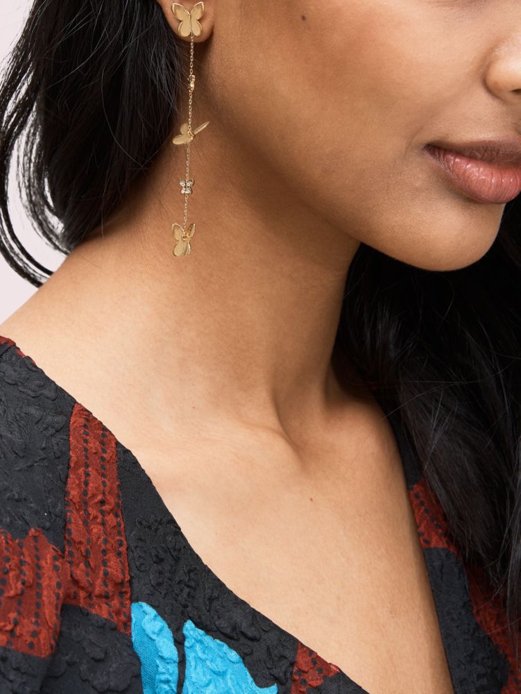 Kate spade in a flutter deals earrings