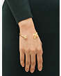 Kate Spade,in a flutter flex cuff,bracelets,Clear/Gold