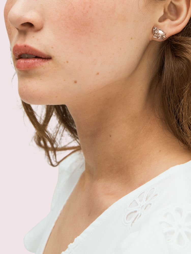 Kate Spade,Mom Knows Best Elephant Studs,