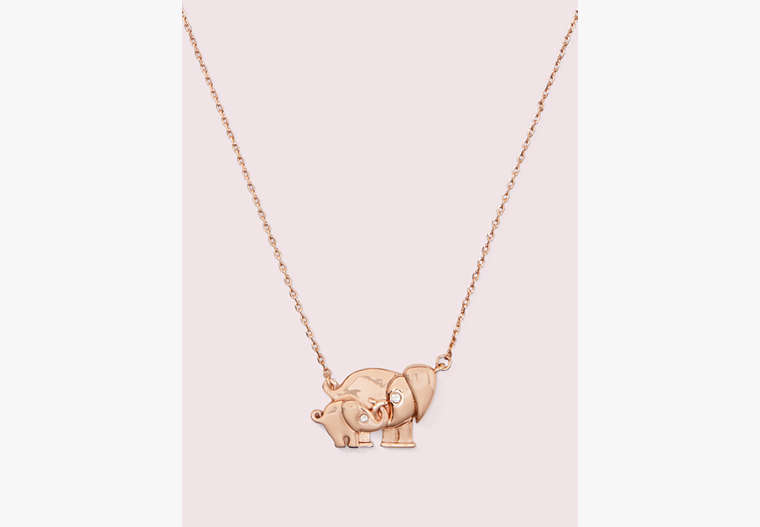 Kate Spade,mom knows best elephant pendant,necklaces,Day Break