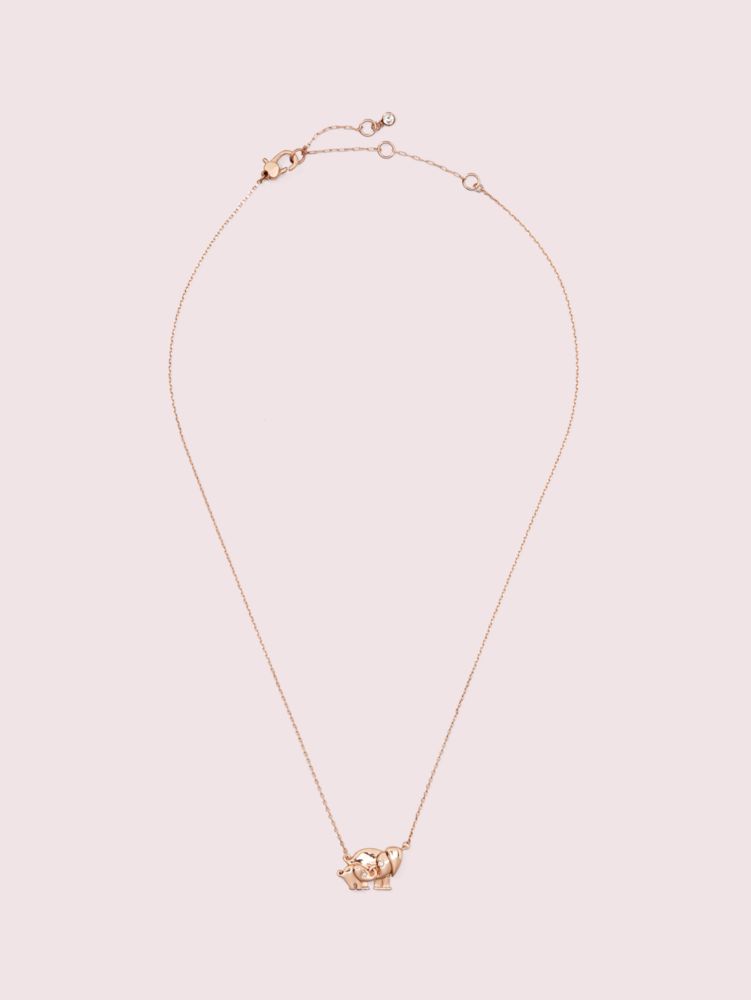 Kate spade hot sale elephant necklace