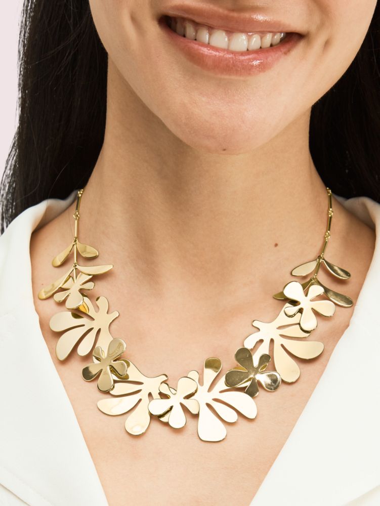 Botanical Garden Statement Necklace, , Product