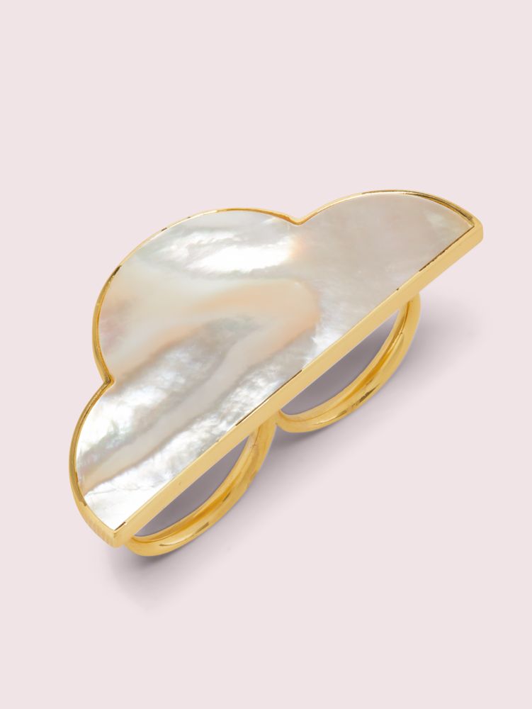 Kate Spade,into the sky cloud ring,rings,Cream