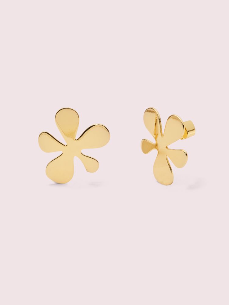 Kate Spade,botanical garden studs,earrings,Gold