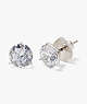 Kate Spade,brilliant statements tri-prong studs,earrings,Classic Saddle