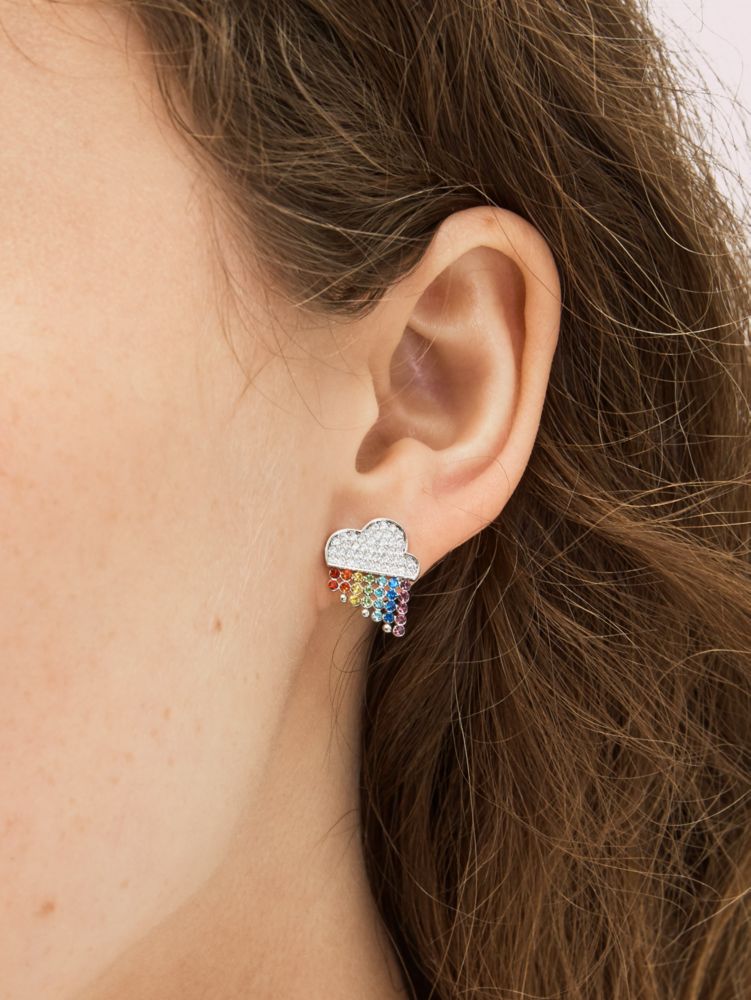 Into The Sky Rainbow Studs, , Product