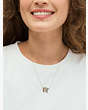 Kate Spade,into the sky love mini pendant,necklaces,