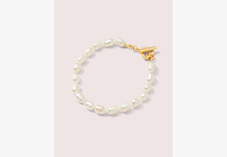 Kate Spade,pearl drops small pearl bracelet,bracelets,