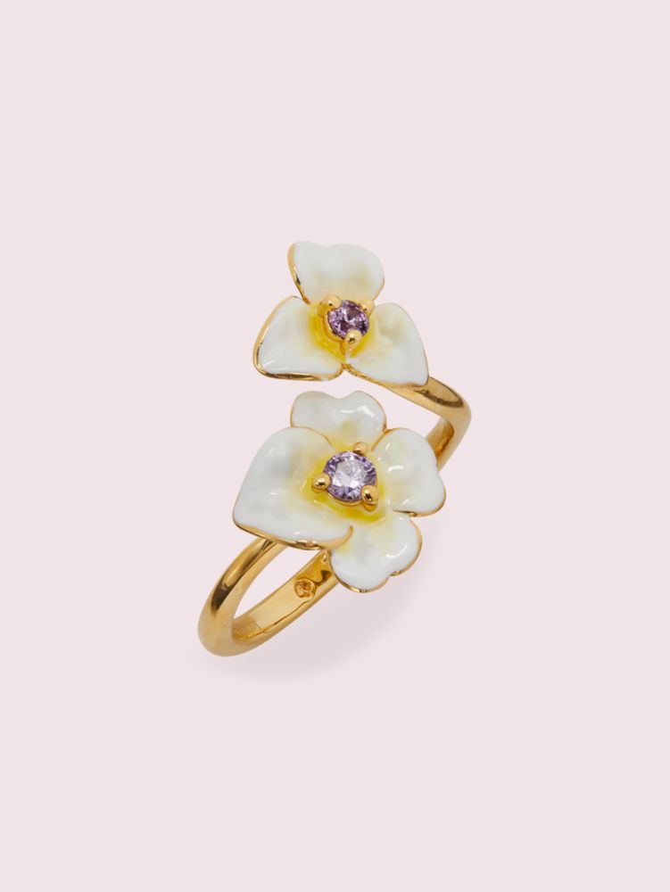 Kate Spade,Precious Pansy Ring,