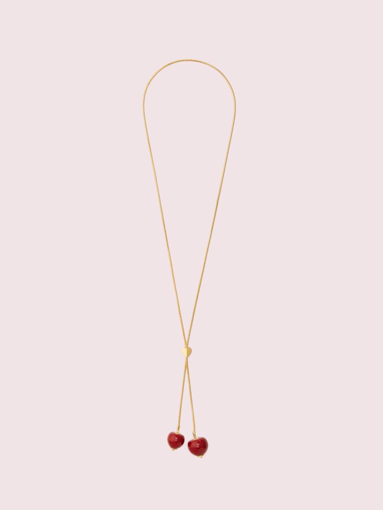 Kate spade cherry on sale necklace