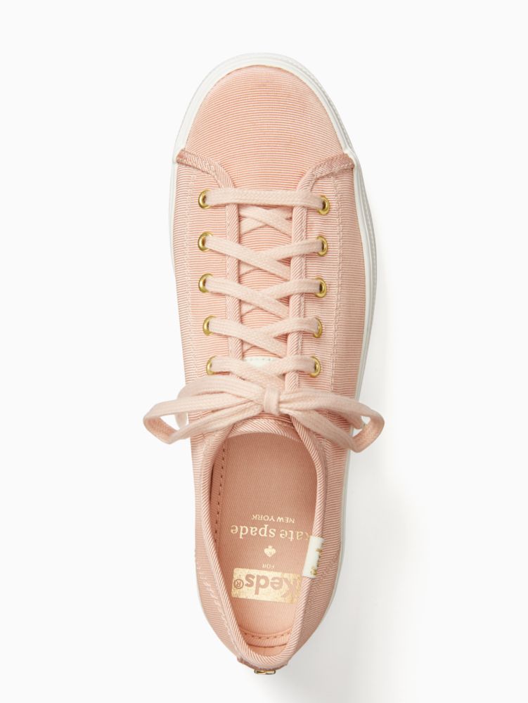 Currant Jam Keds X Kate Spade New York Triple Kick Faille Sneakers