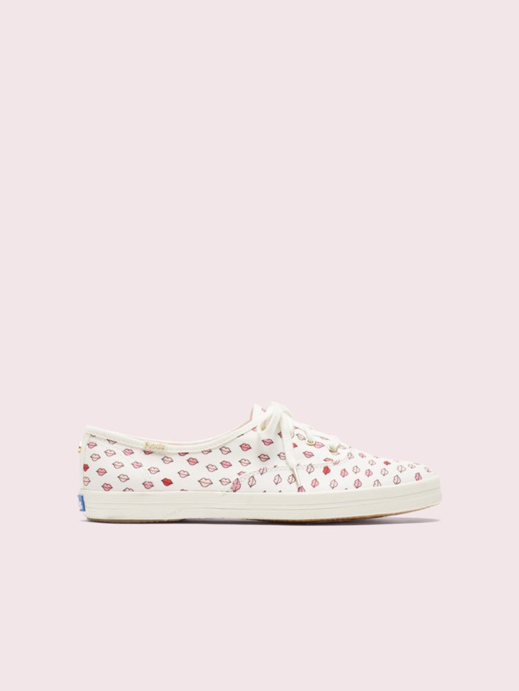 Kate Spade,champion lips flats,flats,White