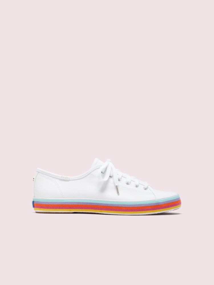 Keds X Kate Spade New York Kickstart Rainbow Foxing Sneakers | Kate Spade  Outlet